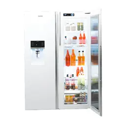 یخچال فریزر دوقلو دیپوینت مدل اکسپلور Explor M سفید چرم - حجره ما - فروشگاه اینترنتی لوازم خانگی شیراز