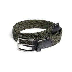 کمربند کشی کنفی ساده سبز فرمی COLT BELT کد1255308