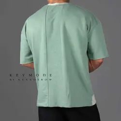 تیشرت آستین کوتاه ساده KXW کد 027301