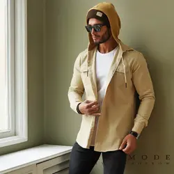 پیراهن جین کلاه دار 010101