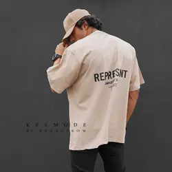 تیشرت آستین کوتاه طرحدار REPRESENT کد 311801