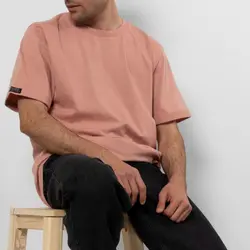 تیشرت آستین کوتاه ساده PULL &amp; BEAR کد 080101