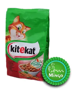 غذای خشک گربه بالغ با گوشت گاو و سبزی 300 گرم - کیت کت|KiteKat Beef & Vegetable