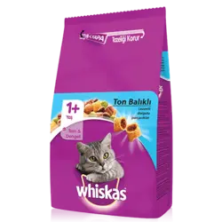 غذای خشک ویسکاس تن ماهی به اضافه یکسال ۱+ (300 گرم) | Whiskas Adult Tuna+1