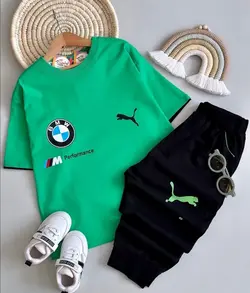 تیشرت شلوار bmw کد ۱۸۷۱