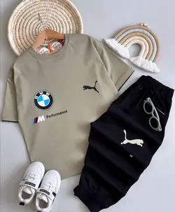 تیشرت شلوار bmw کد ۱۸۷۱