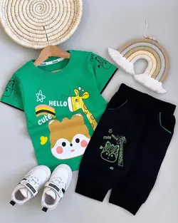 تیشرت شلوارک زرافه ۱۸۱۹