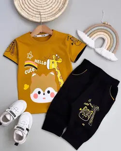 تیشرت شلوارک زرافه ۱۸۱۹