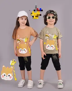 تیشرت شلوارک زرافه ۱۸۱۹