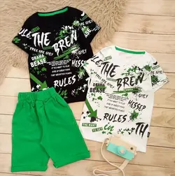 تیشرت شلوارک آبرنگی ۱۲۱۵