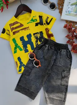 تیشرت شلوارک حروف ۷۰۹