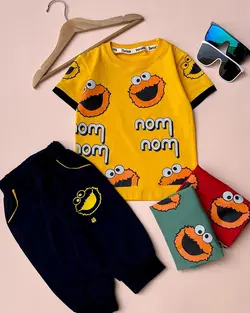 تیشرت و شلوارک خنگول کد ۸۴۶