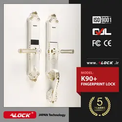 قفل اثر انگشتی ALOCK مدل +K90 سفید