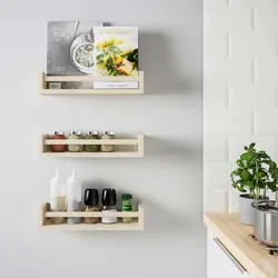 شلف چوبی رک ادویه ایکیا BEKVÄM