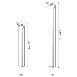 گیره کیسه ۲۶ تایی ایکیا BEVARA - گالری خانه رویایی