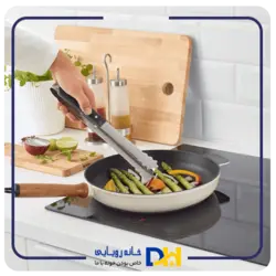 انبر استیل دسته مشکی ایکیا VARDAGEN - گالری خانه رویایی