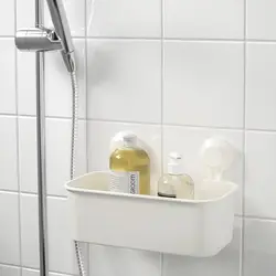 سبد آویز حمام مستطیل ایکیا TISKEN - گالری خانه رویایی