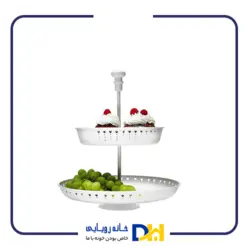شیرینی خوری دوطبقه سفید ایکیا GARNERA - گالری خانه رویایی