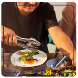 انبر سالاد تمام استیل ایکیا ÖMSESIDIG - گالری خانه رویایی