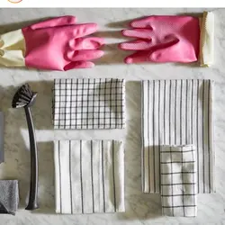 دستمال ۴تایی طرح دار ایکیا