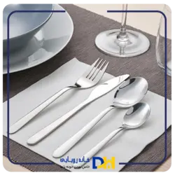 ست قاشق چنگال۲۴پارچه استیل ایکیا ۶نفره