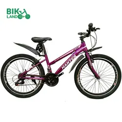 دوچرخه دخترانه هانتر مدل H615 سایز 24