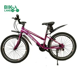 دوچرخه دخترانه هانتر مدل H615 سایز 24