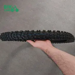 لاستیک دوچرخه ایران یاسا مدل گل کندایی NO.3 سایز 2.35*24