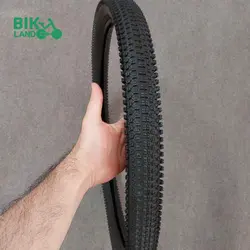 لاستیک دوچرخه ایران یاسا مدل گل ابریشمی NO.11 سایز 2.35*26