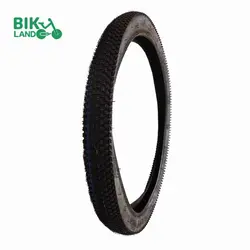 لاستیک دوچرخه ایران یاسا مدل گل ابریشمی NO.4 سایز 2.35*24