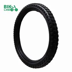 لاستیک دوچرخه فوم توپر مدل مشکی سایز 20