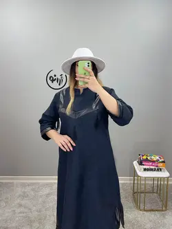 پالتو ترکیبی چرم کد 1029