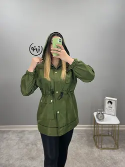 بارانی پاییزه مغزی دوزی شده کد 1025