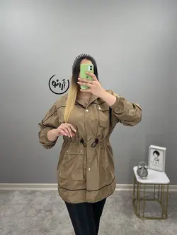 بارانی پاییزه مغزی دوزی شده کد 1025