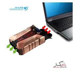 مکنده و خنک کننده فن لپ تاپ کول کلد مدل Coolcold K30 | K30