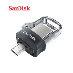فلش مموری سن دیسک مدل Dual Drive m3.0 با ظرفیت Sandisk Dual Drive m3.0-32GB | 32GB