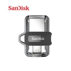 فلش مموری سن دیسک مدل Dual Drive m3.0 با ظرفیت Sandisk Dual Drive m3.0-32GB | 32GB