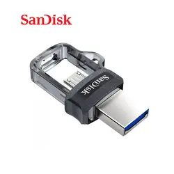 فلش مموری سن دیسک مدل Dual Drive m3.0 با ظرفیت Sandisk Dual Drive m3.0-32GB | 32GB