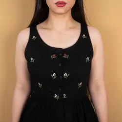 سارافون گلدوزی سنبل