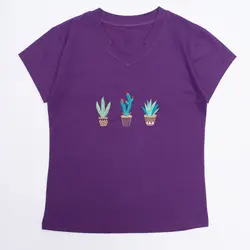 تیشرت یقه هفت کاکتوس