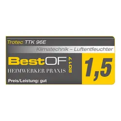 دستگاه رطوبت زدا تروتک مدل TTK 96 E