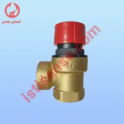 قیمت و خرید شیر اطمینان پکیج مدل برنجی رزوه داخل | ایران پکیج