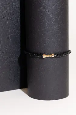 دستبند طلا مردانه balance - گالری دفینه