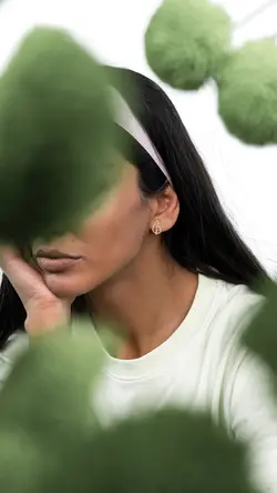 گوشواره طلا کاج - گالری دفینه