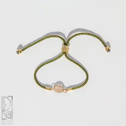 دستبند برگ توسکا بزرگ