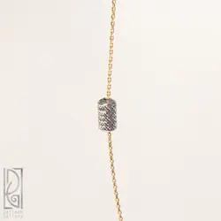 گردنبند رولباسی استوانه و بیضی
