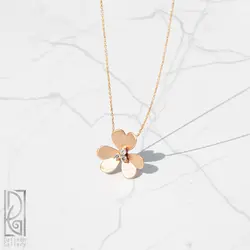 گردنبند شبدر درخشان