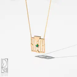 گردنبند کوچه باغ سرو