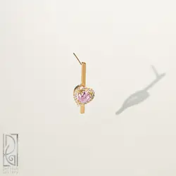 گوشواره قلب استایل