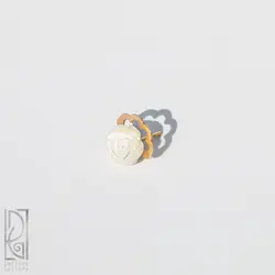 گوشواره گل صدف